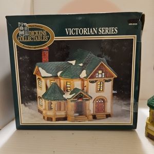 Dickens Collectables Victorian Series Lighted Hand Painted House
